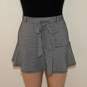 Urban Romantics Gingham Skort